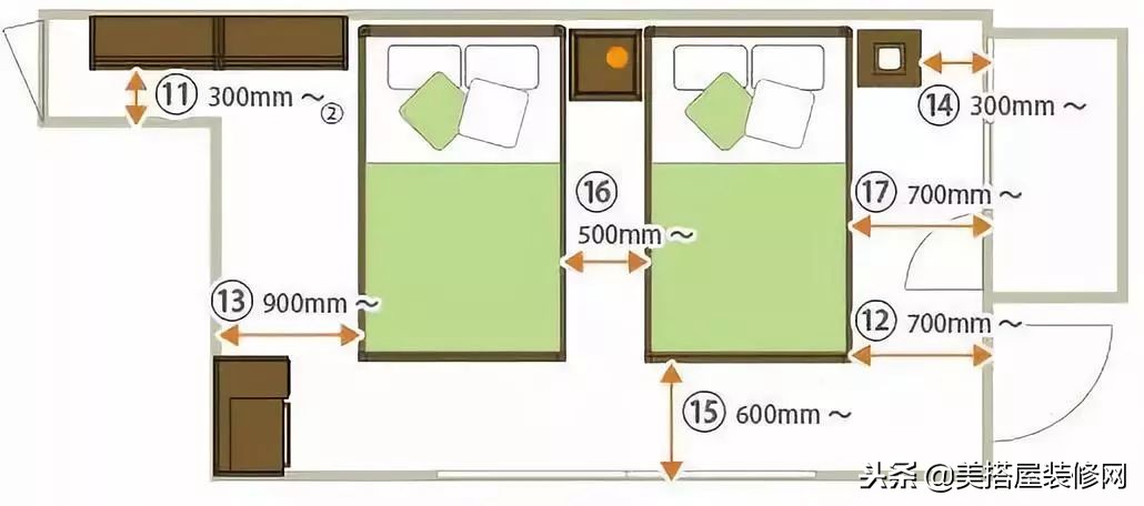 卧室和客厅筒灯尺寸,客厅餐厅一体选多大尺寸瓷砖