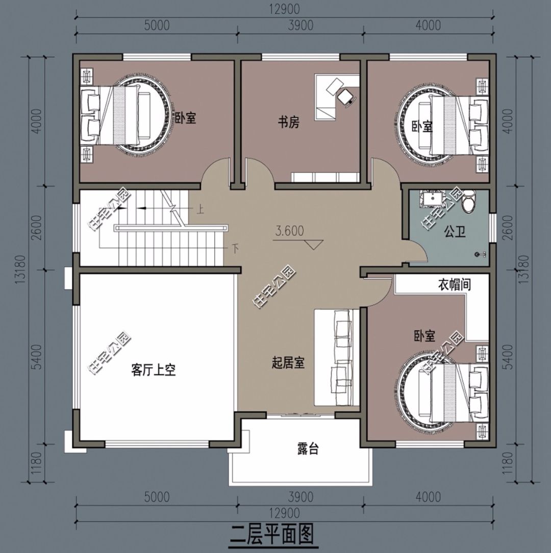 六款农村自建房户型推荐,农村盖房选这10套户型就够了