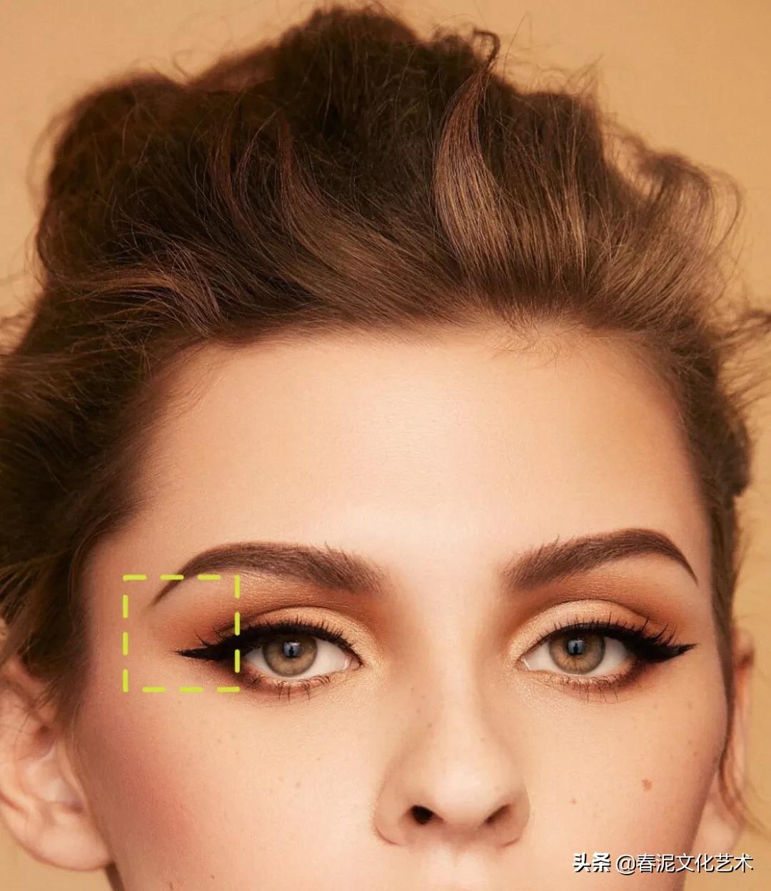 纹绣初学者的眉形设计,新手快速学设计眉形