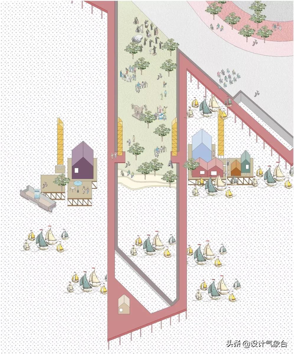 拼贴风效果图技巧,psd景观拼贴效果图教程