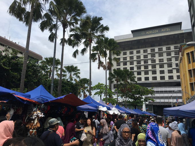 沙巴首府亚庇,马来西亚的沙巴州