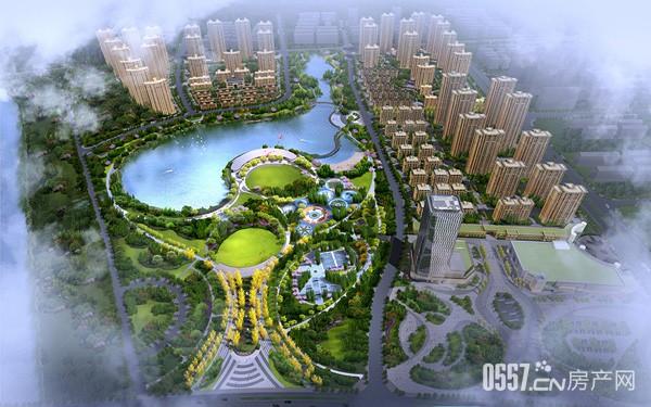 工业园改造效果图棚改,港利东城棚改一体化项目