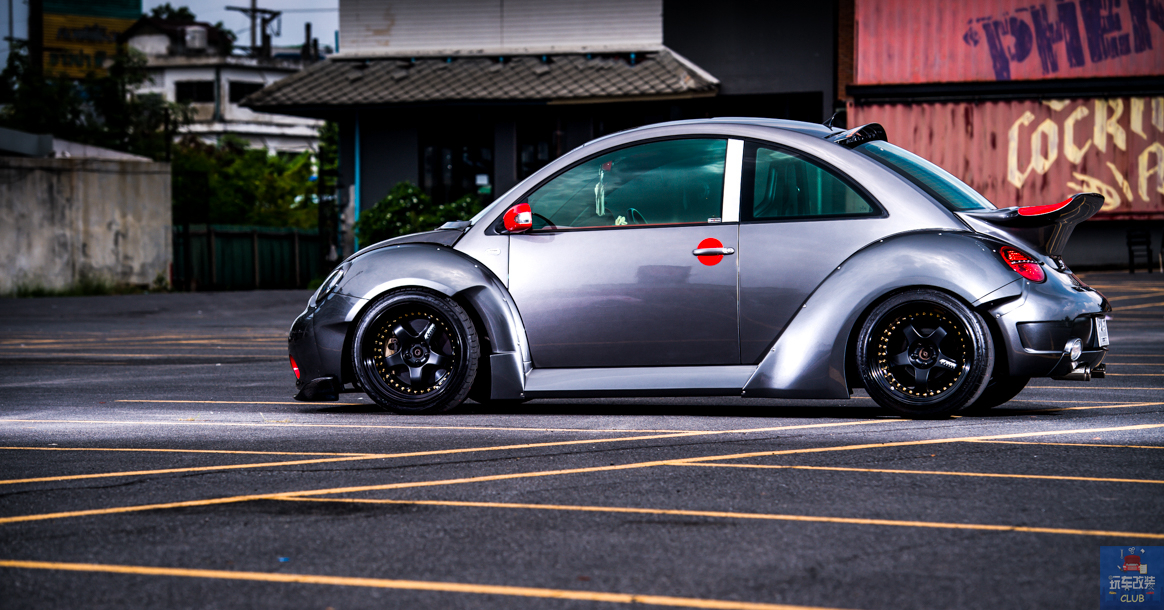 中国可以上路的第一代大众甲壳虫,全新大众甲壳虫加尾翼
