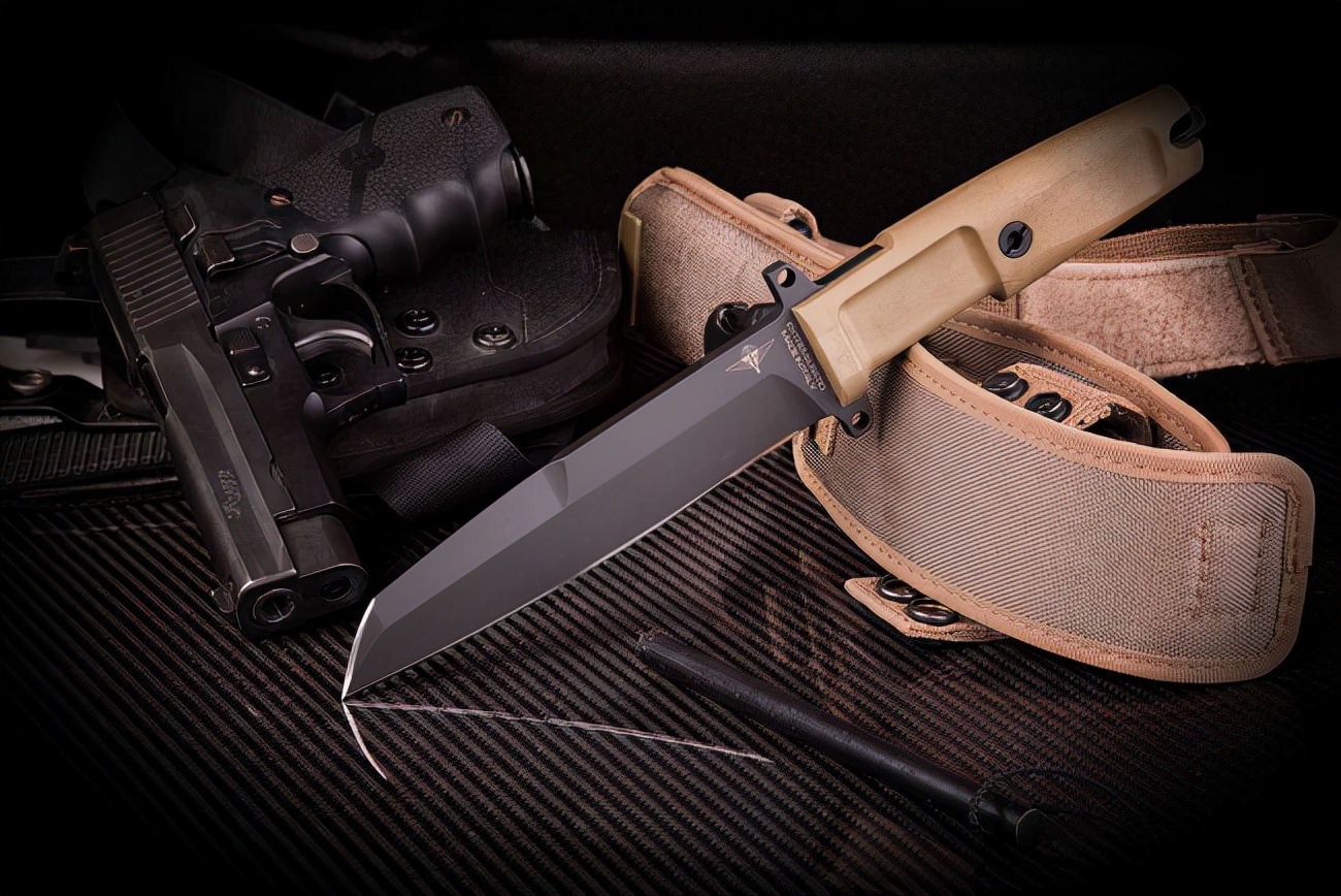 军用刀小型携带高颜值,小型军工刀防身武器