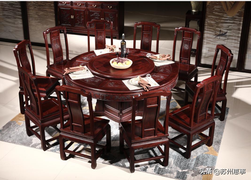 硬核科普：红木餐桌上的“天圆地方”说
