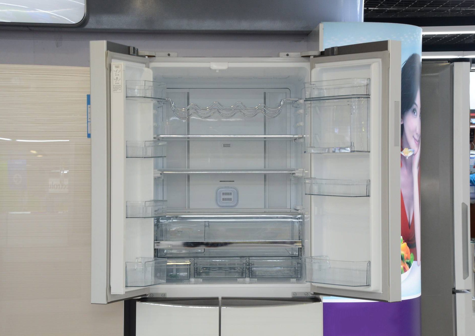 十字对开冰箱为什么容量都比较小,家用十字对开门冰箱一般买多大的