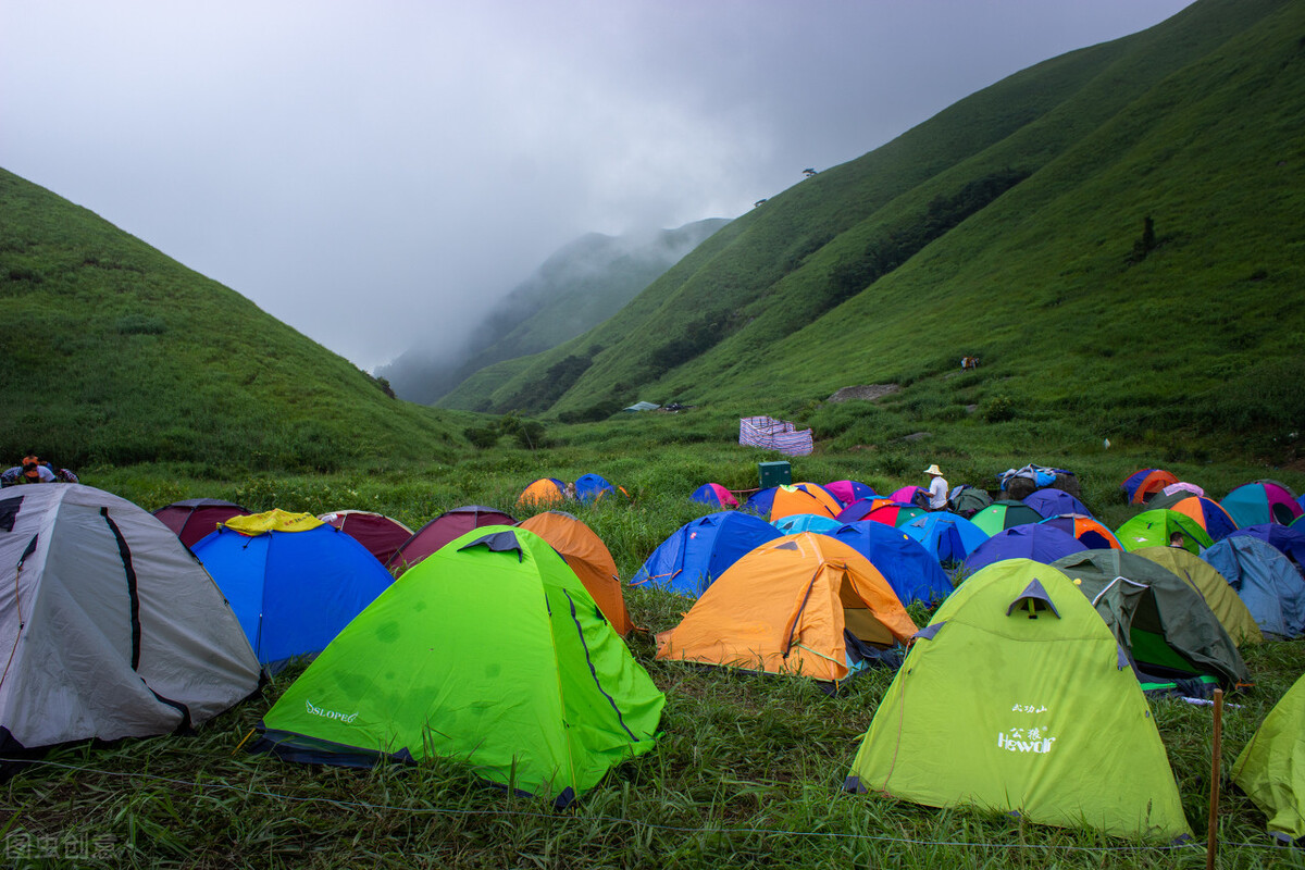 露营地看日出点推荐,藏在深山里的绝美露营点