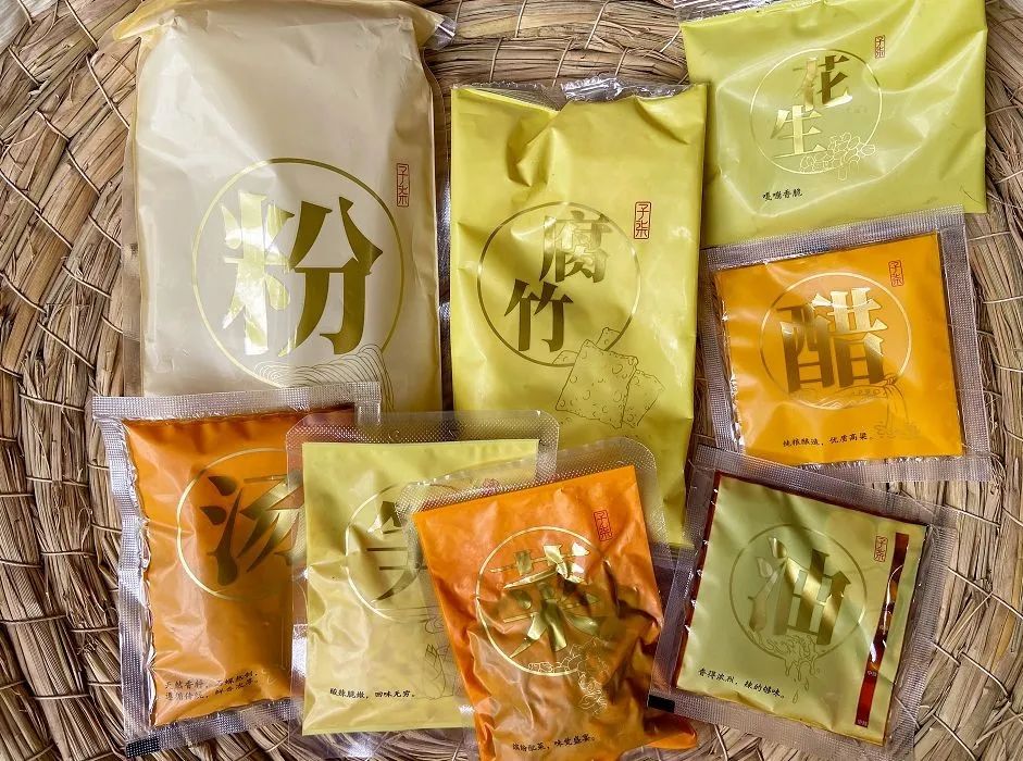 李子柒螺蛳粉送盘子,李子柒螺蛳粉出口