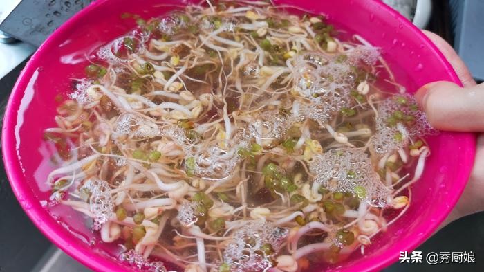 自己在家生豆芽三天就能吃,在家生绿豆豆芽