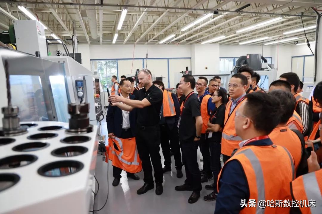 美国哈斯工厂参观,美国哈斯机床加工中心