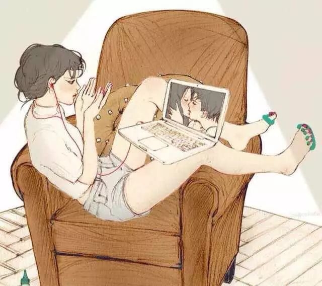 老婆饿了，用吻把她喂饱啊！