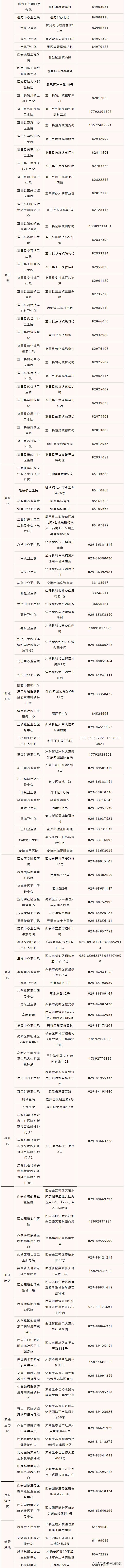 加强针西安,加强针西安啥时候开始