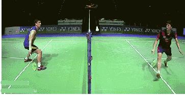 业余双打接发推球怎么推,业余双打接发别站太靠前