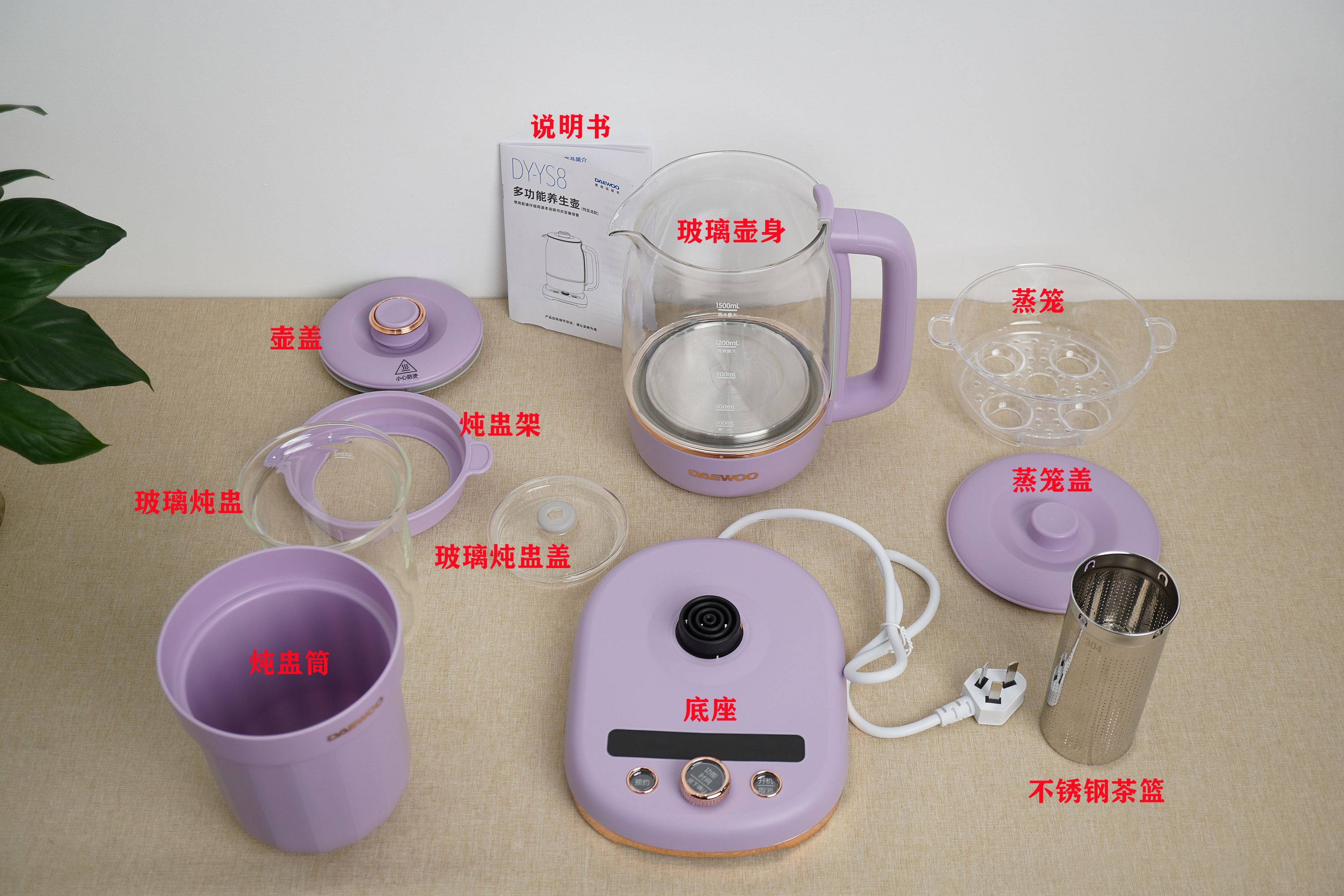 大宇慢炖养生壶,大宇破壁养生壶煮粥