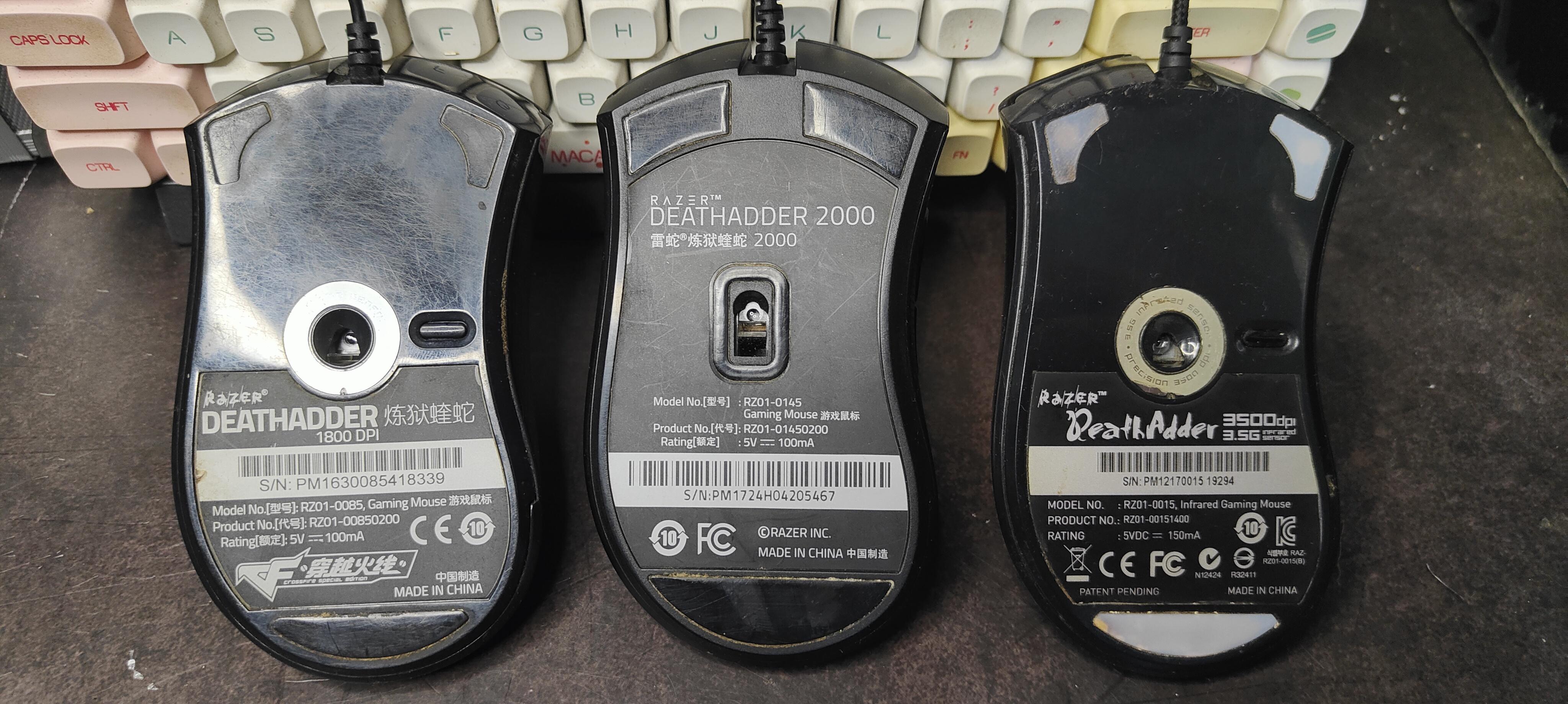 雷蛇lol鼠标dpi500和1000有什么区别,雷蛇deathadder炼狱蝰蛇1800dpi咋调