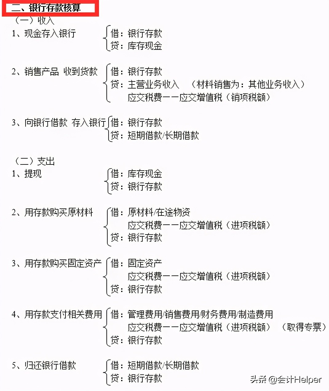 会计做账常用分录,最全做会计分录的步骤和方法