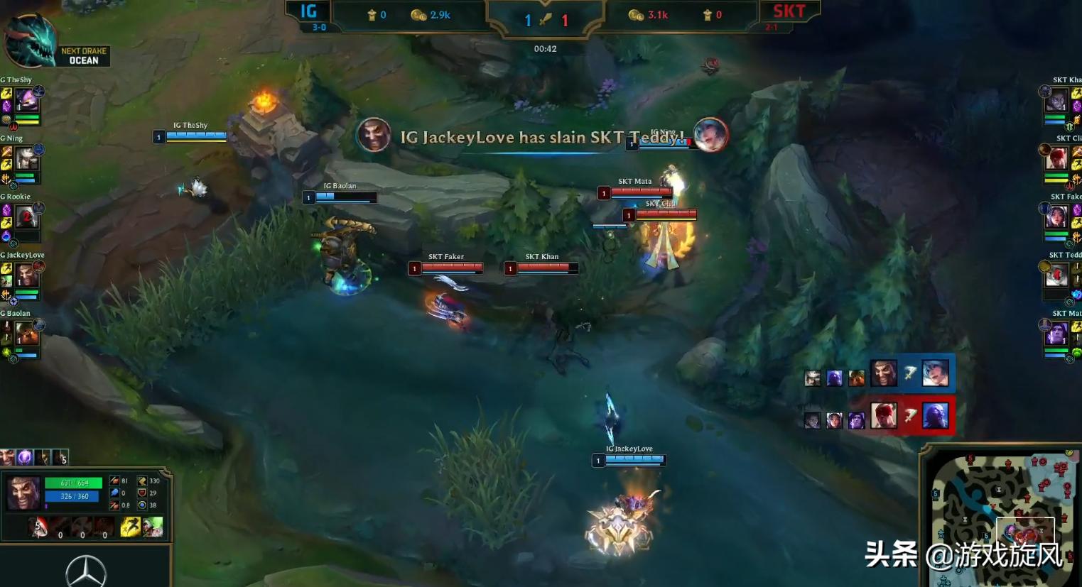 2018lol总决赛全程回顾igvskt,2018loligvskt第五局