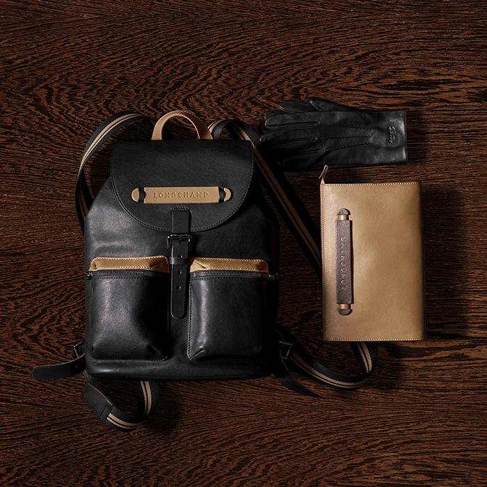 珑骧lepliage系列双肩包,法国珑骧品牌手袋