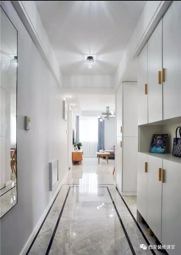 进门就是过道的户型怎么装修,无过道玄关装修效果图进门