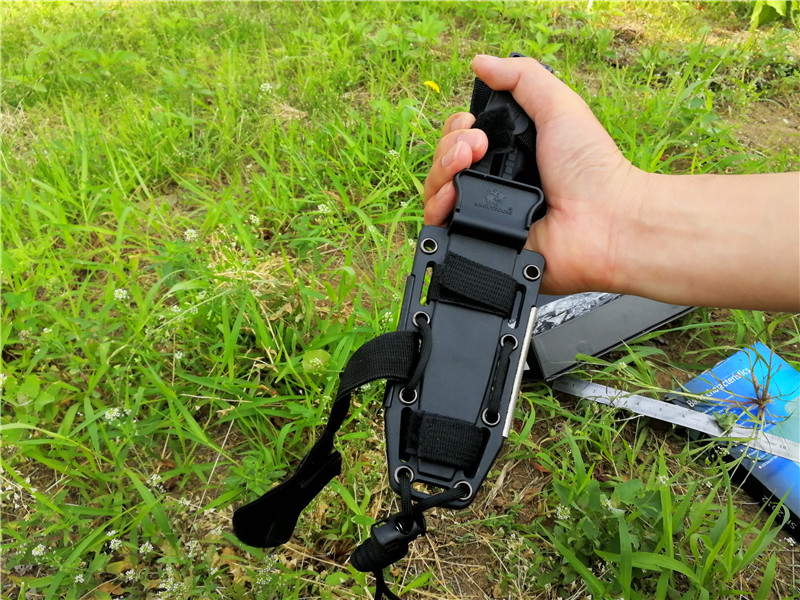 汉道洛克x生存刀暴力测试,户外生存实用工具推荐