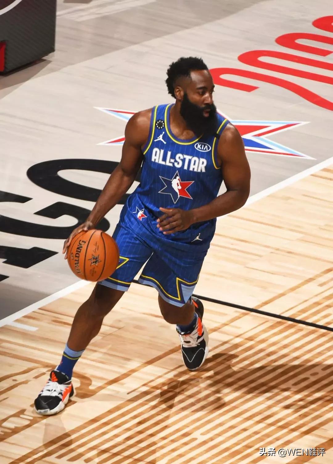 nba全明星球员上脚球鞋,nba2019全明星球鞋上脚