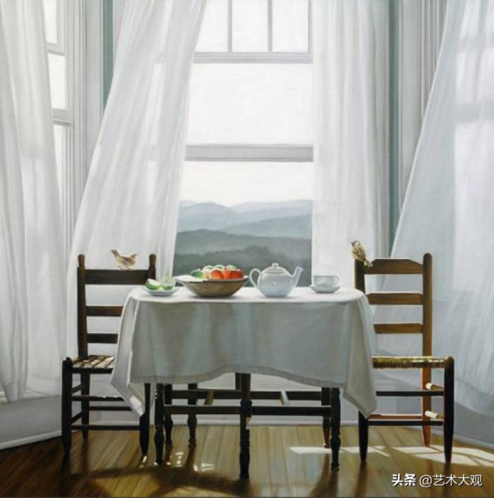 风的姿态｜美国当代知名女画家凯伦油画作品欣赏