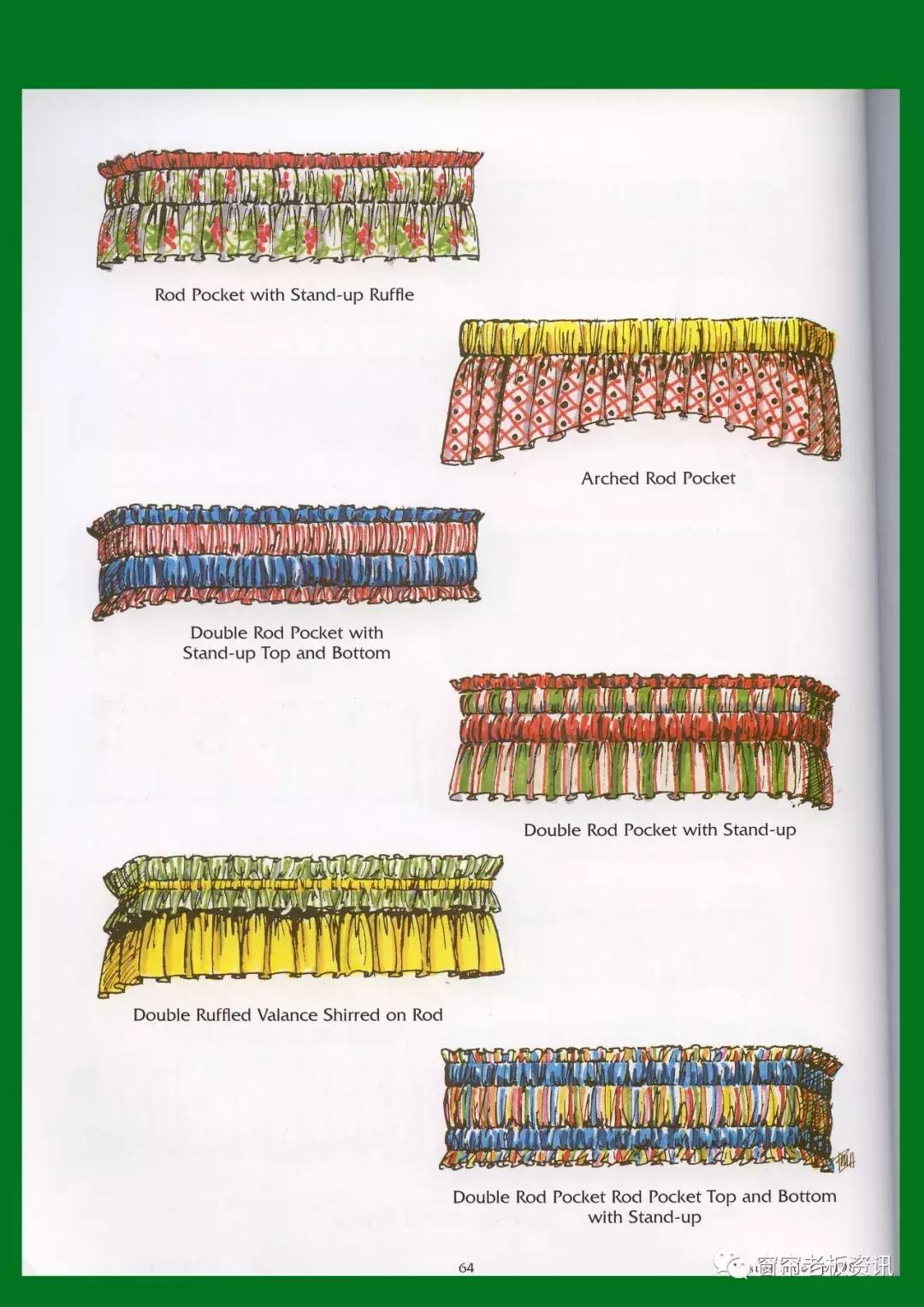 稍微复杂好看的窗帘帘头,好看又简单的窗帘帘头制作