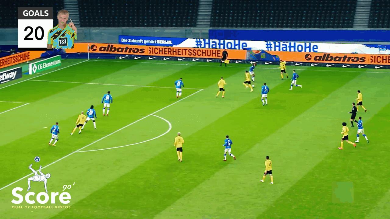 哈兰德金童奖颁奖典礼视频,哈兰德欧洲金童奖