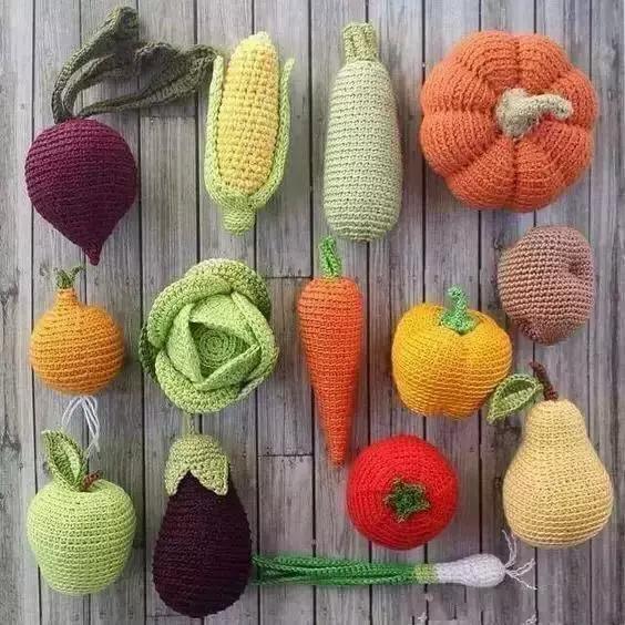 用布做蔬菜水果手工制作大全,手工缝制水果蔬菜创意手工