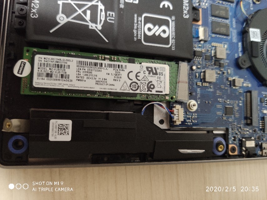 联想小新air更换固态硬盘教程,联想小新15air2020扩容