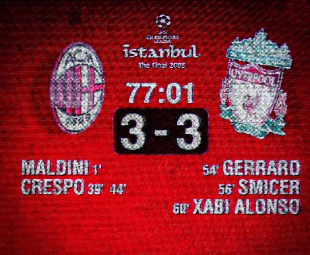 杰拉德最后一次世界杯,伊斯坦布尔奇迹之夜史蒂文杰拉德