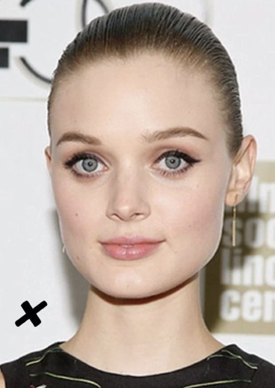 菱形方脸女生适合中分,适合方脸女生的千禧风