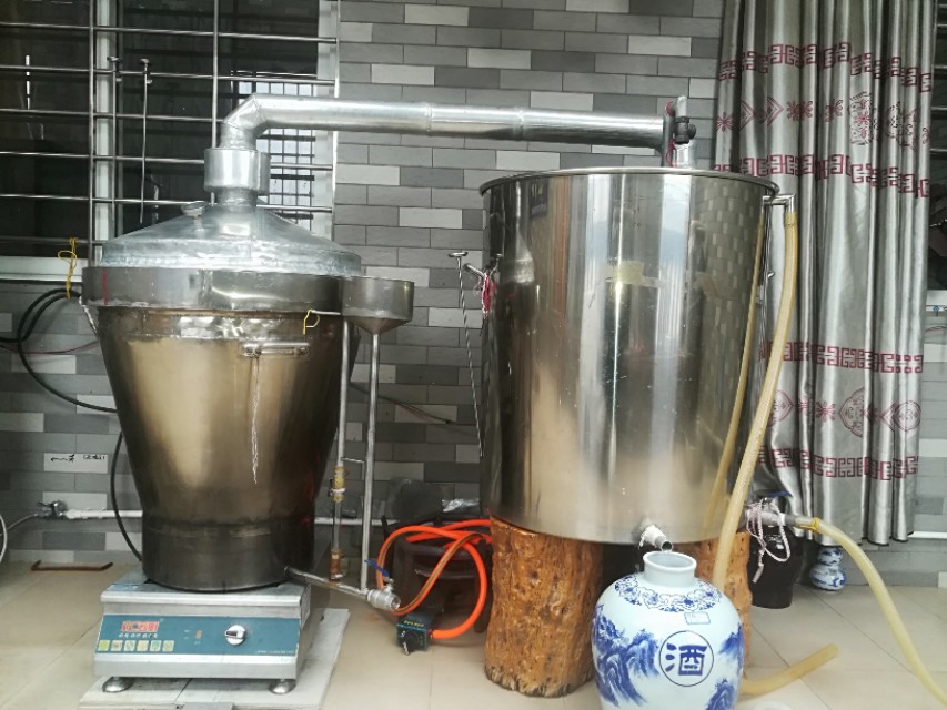 淄博自酿纯粮食白酒多少钱,家庭自酿白酒全套设备详细价目表