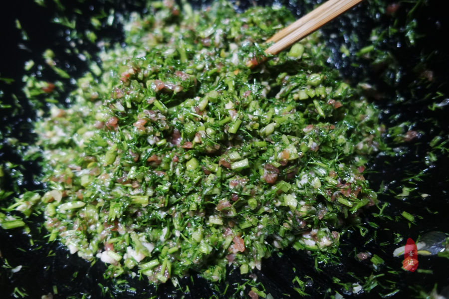 茴香馅肉饺子怎么调馅最好吃,茴香猪肉馅饺子怎么和馅