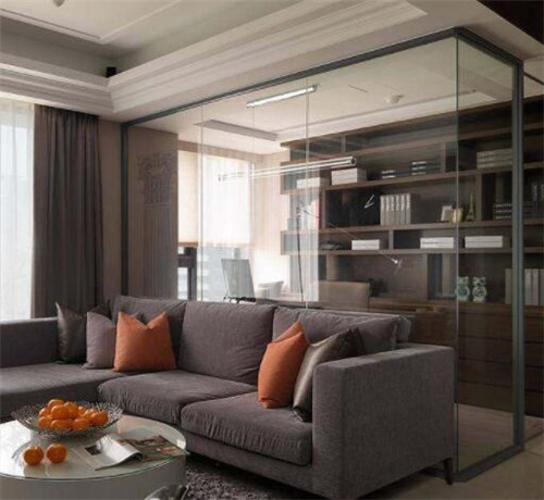 书房和客厅一体怎么设计,客厅书房一体如何设计更合理