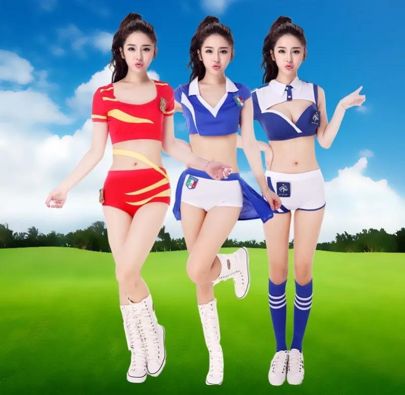 漂亮足球宝贝女生,绿茵场足球宝贝们