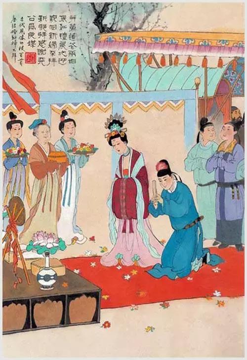 100首诗词100张风俗图太美了,100幅中国古风俗画