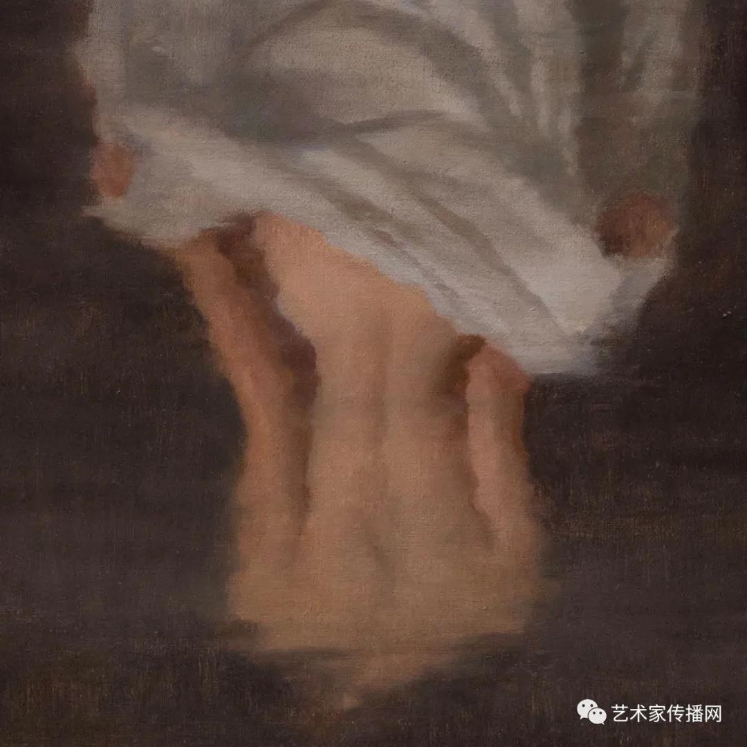 美国写实油画大师作品欣赏,写实油画中国女肖像脸部调色技巧