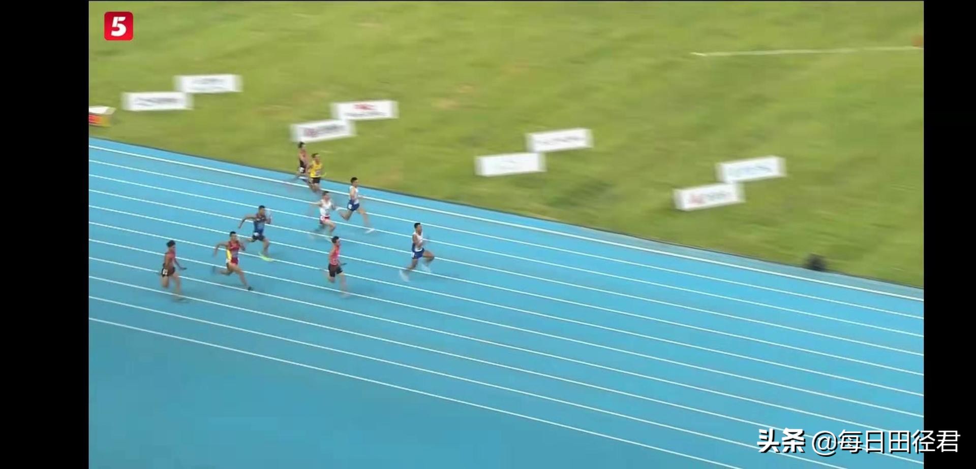 39秒64！李泽洋率领湖北队击败广东斩获青运会4×100米接力冠军