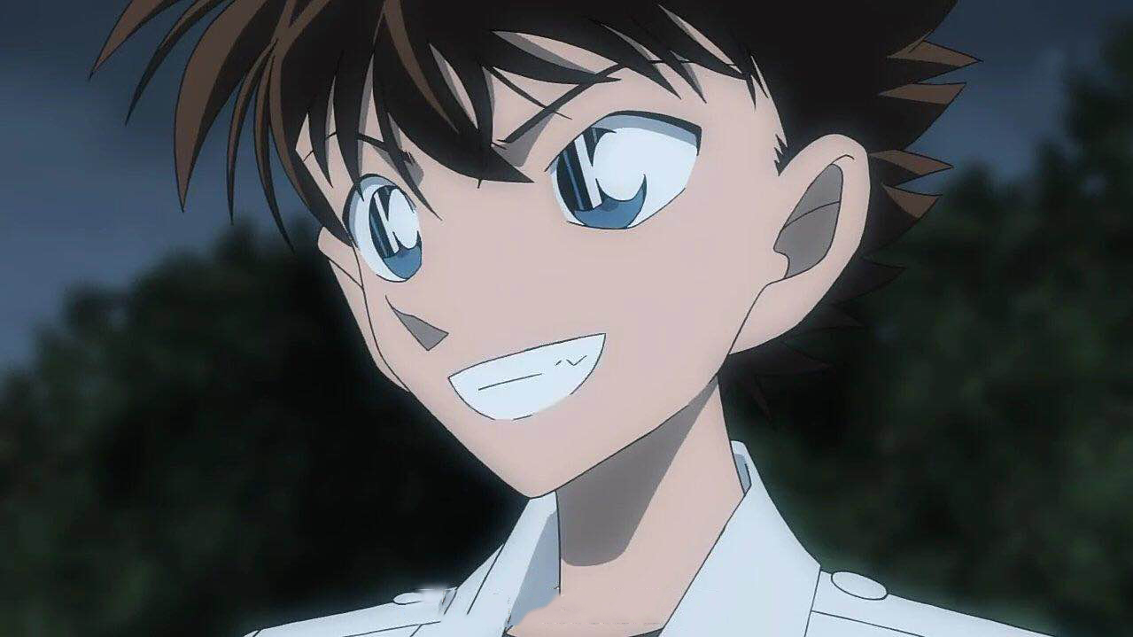 名侦探柯南：今天就让柯南里的微笑治愈你吧！新一自信，世良可爱