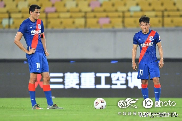 2017中超联赛于汉超绝杀申花,申花绝杀上港于汉超越位