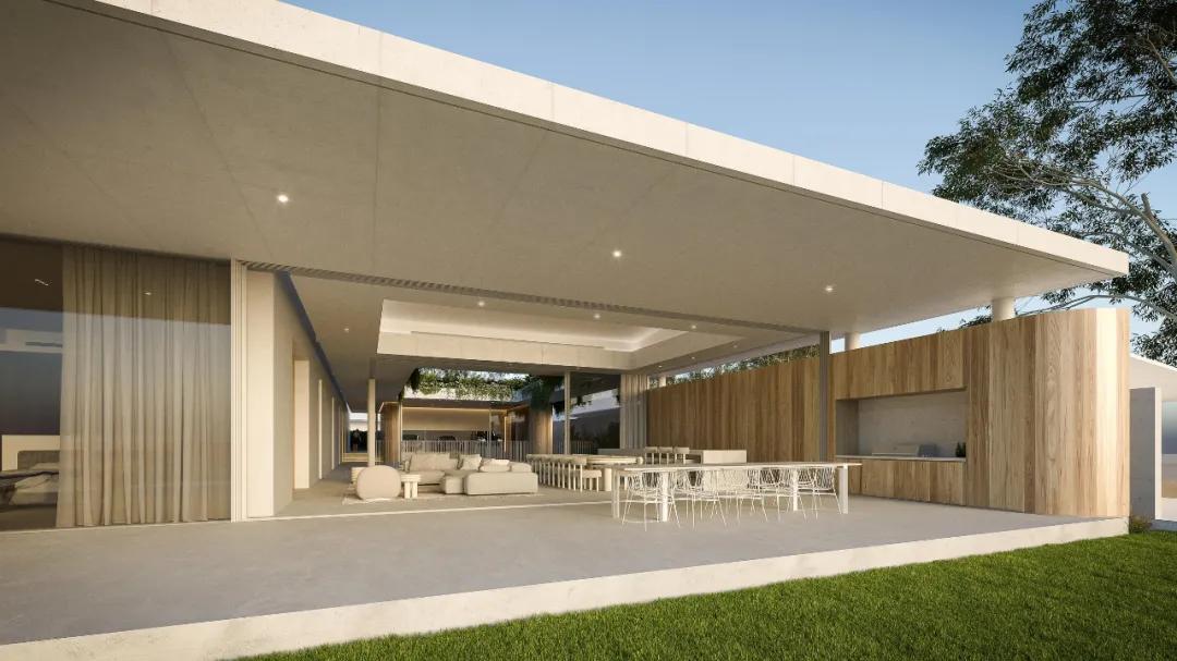 侘寂美学与极简主义别墅,极简极致轻奢的美学设计