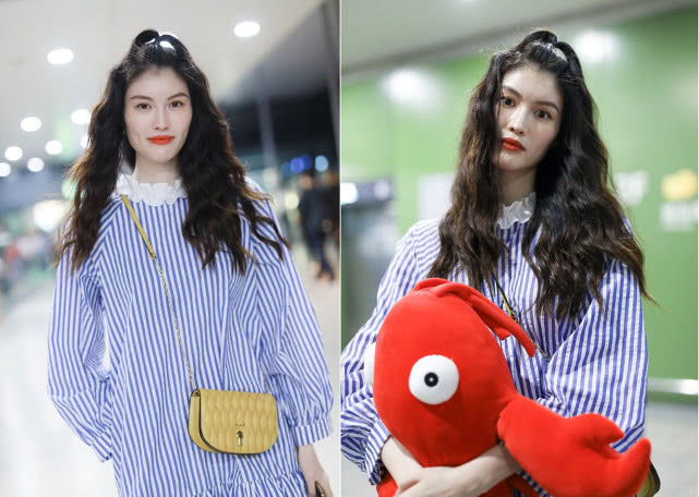 何穗杨幂穿的什么,杨幂黑色蓬蓬裙穿搭