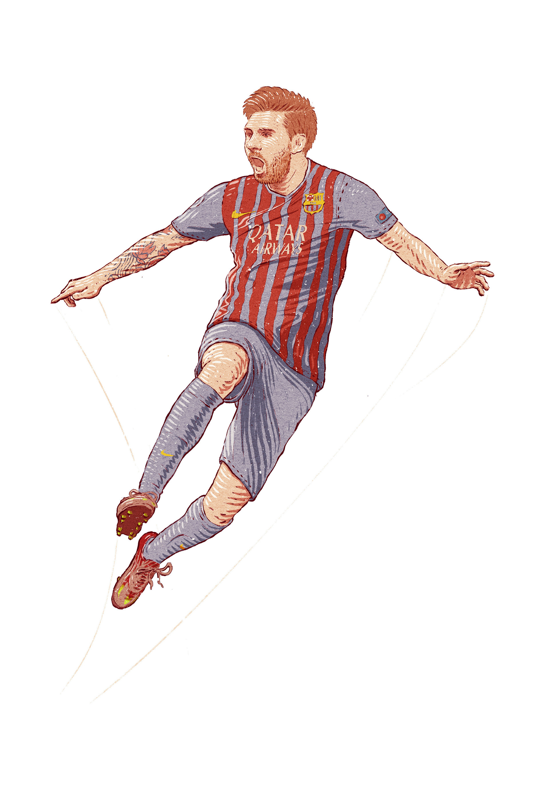 关于足球的手绘画,手绘足球比赛