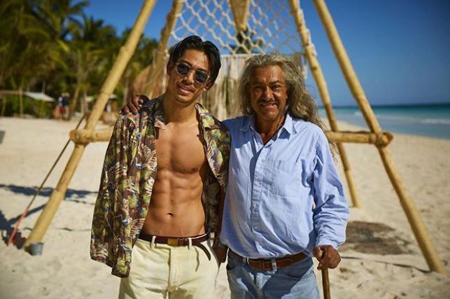 黑泽良平和林志玲相差几岁,黑泽良身材