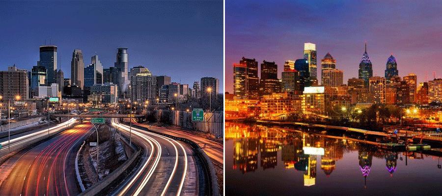 彩色油画棒树林儿童画,油画棒怎样画湖面和天空儿童画