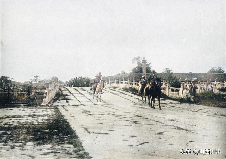 八国联军侵华战争历史讲解超长,1900年八国联军侵华战争影像彩色