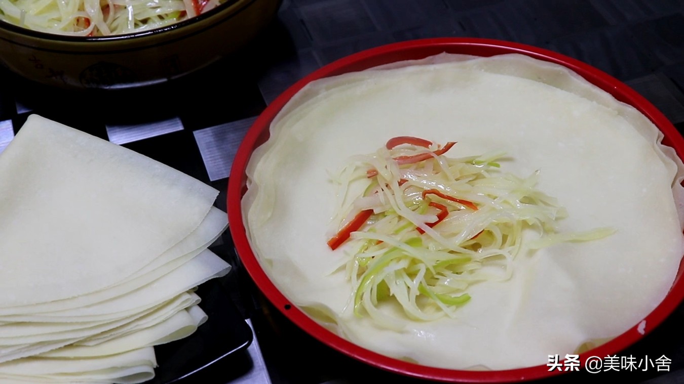 高筋面粉做春饼皮更有韧性吗,烙春饼怎么做有韧性