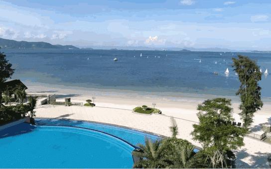 广东桔钓沙风景,深圳市桔钓沙旅游景点