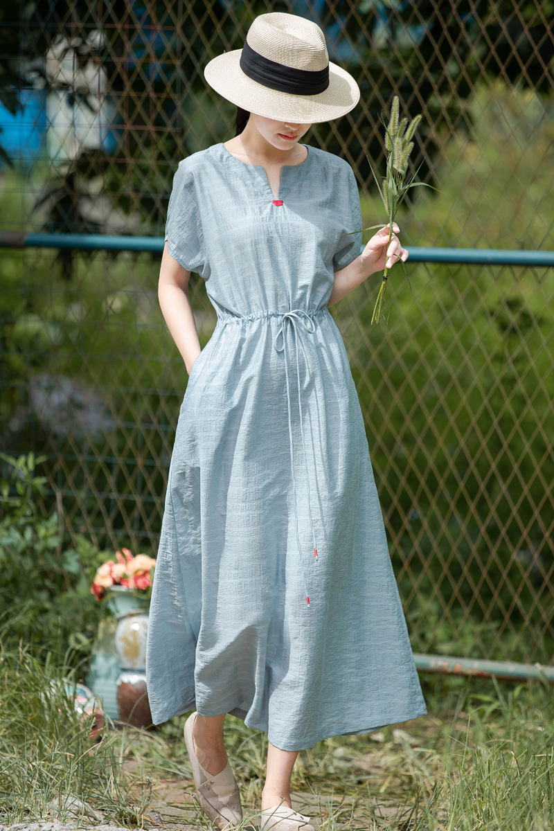 母亲节礼物手工简单的裙子,母亲节礼物中国风连衣裙